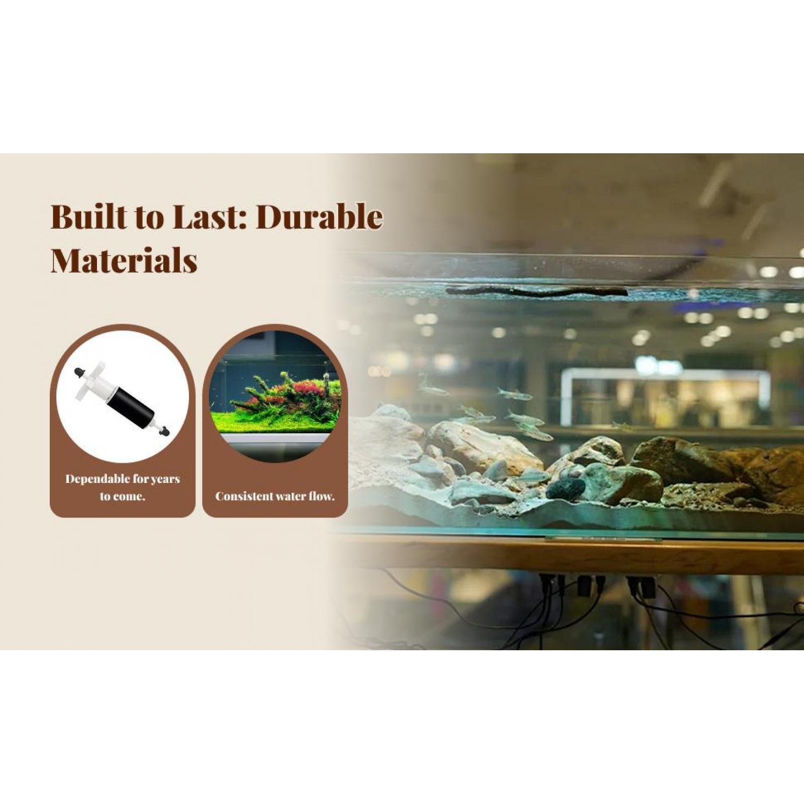 Fish Tank Filter - Pond Pump Replacement Impeller for Aquarium