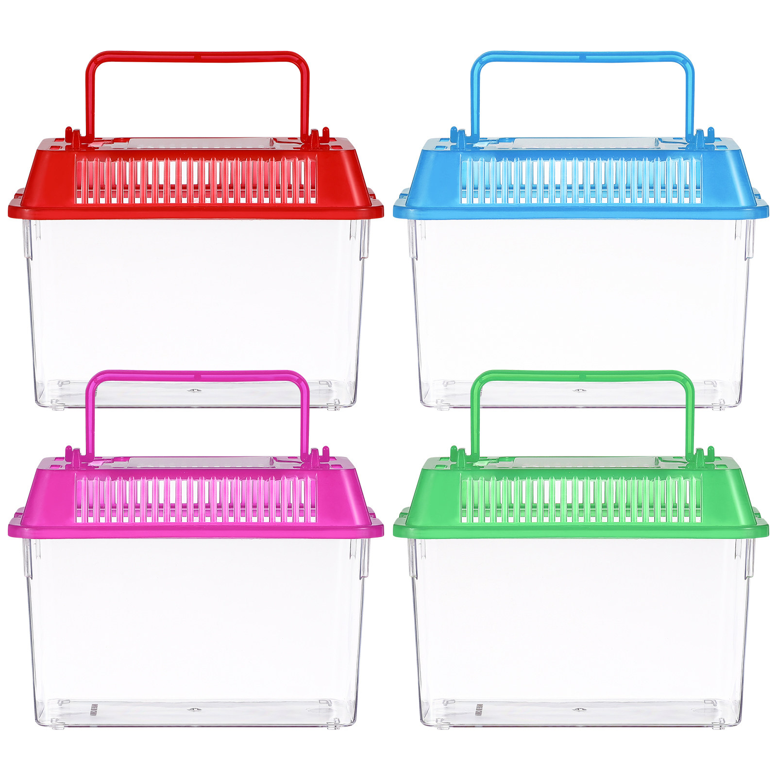 Betta Fish Tank - Handheld Mini Fish Tank Plastic Portable