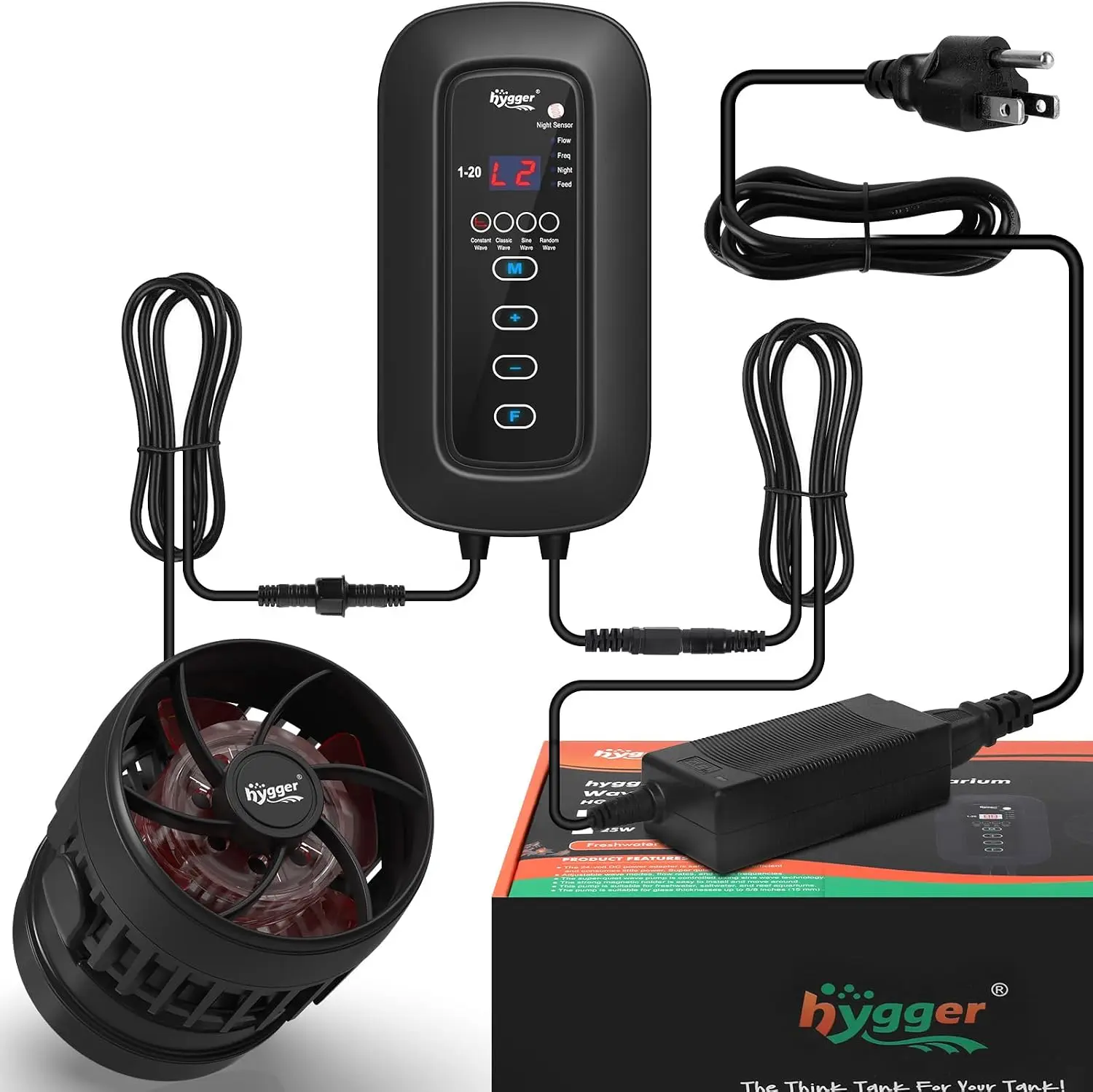 Aquarium Pump - DC Powerful Wave Maker For Aquarium,