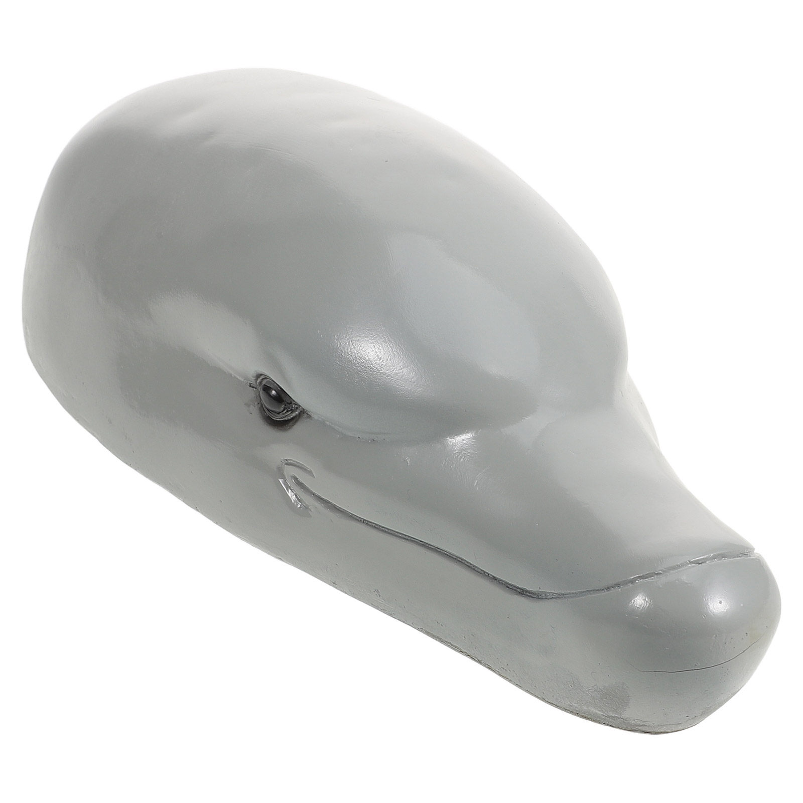 Aquarium Decor - Premium Resin Dolphin Head Ornament for