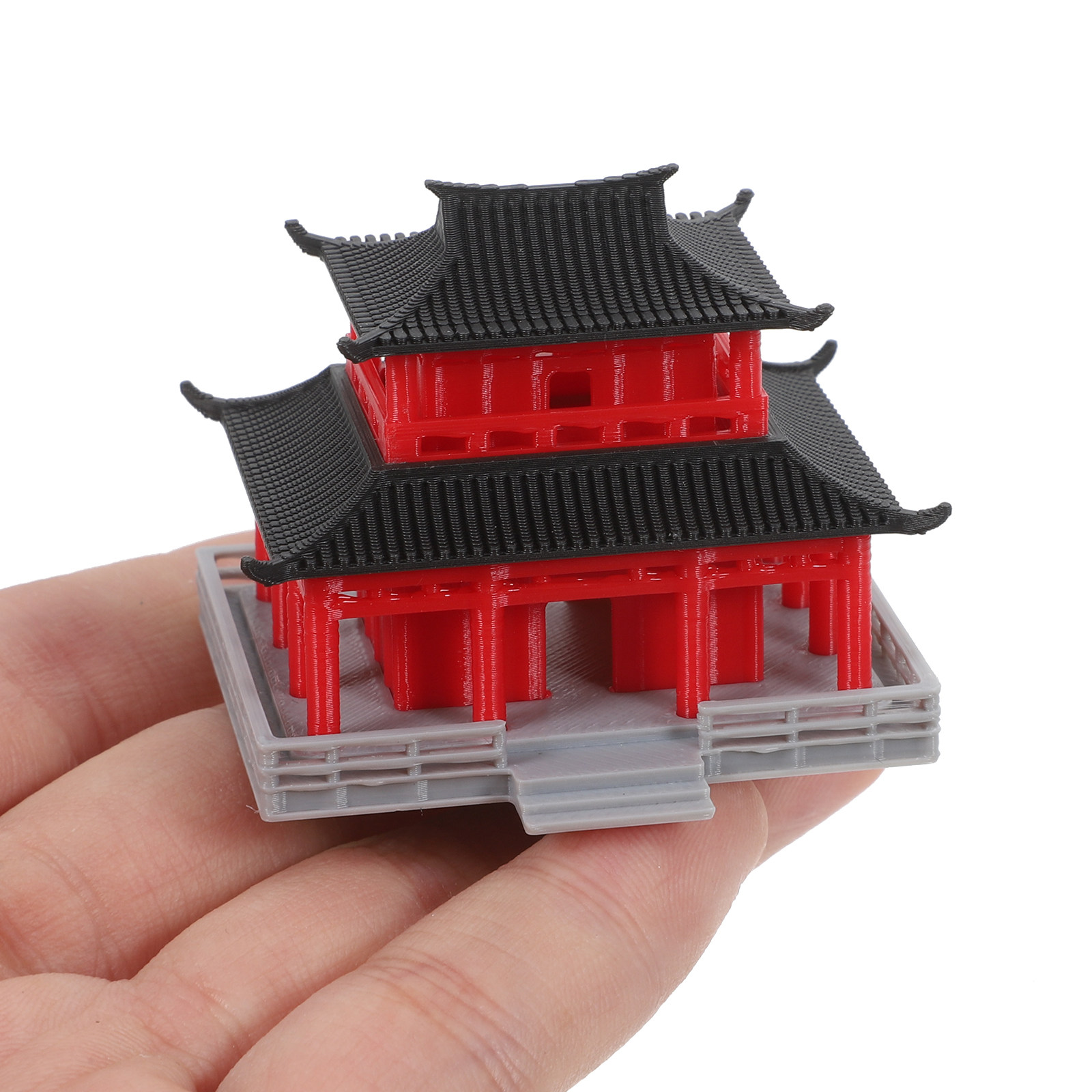 Black Red Ancient Chinese Pavi - Aquarium Decor review and price