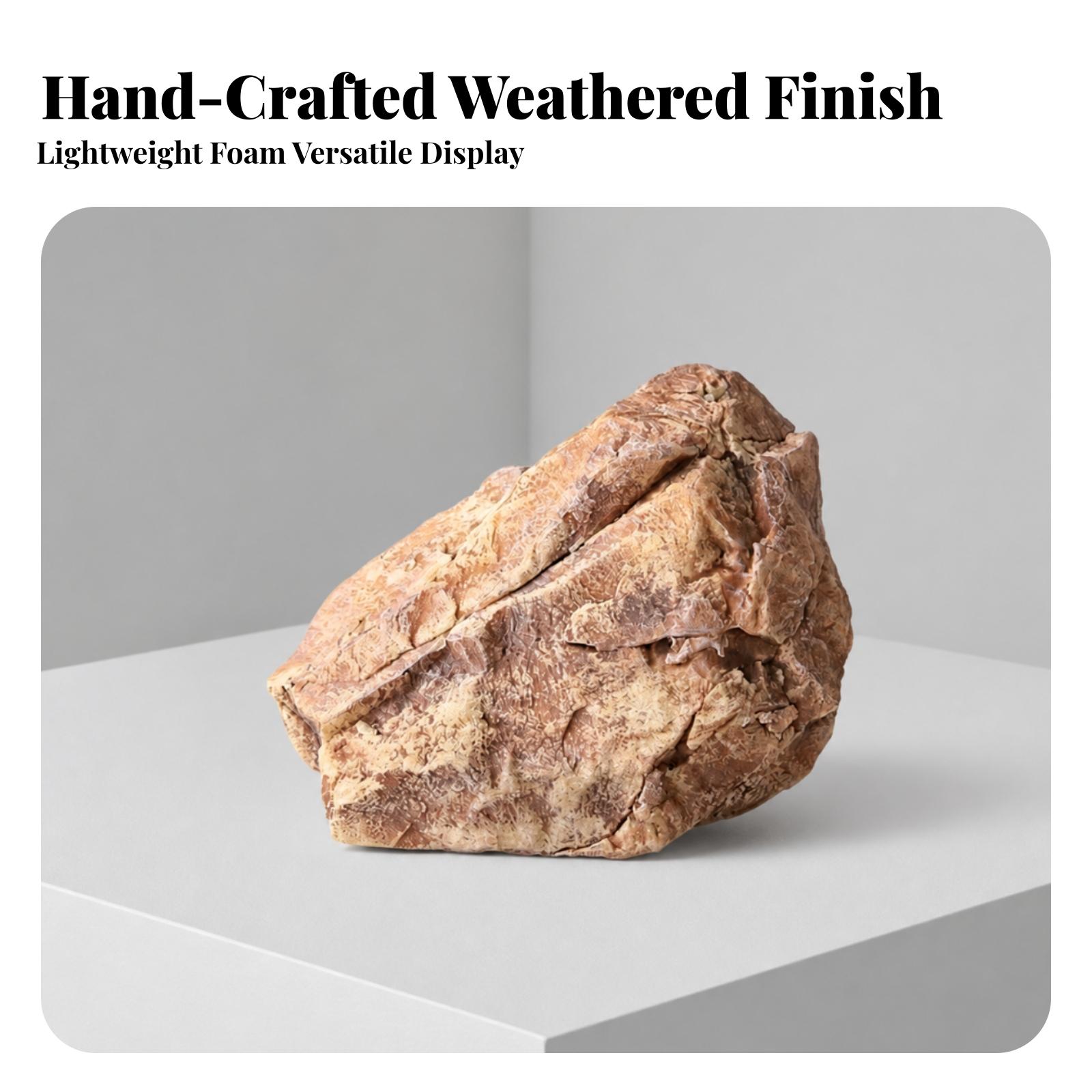 Realistic Faux Stone Sculpture - Aquarium Decor review and price
