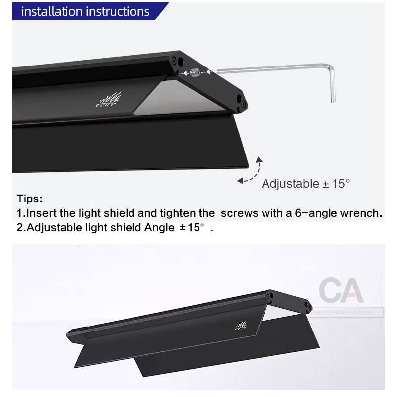 WEEK AQUA Aquarium Lamp Access - Aquarium Light review and price