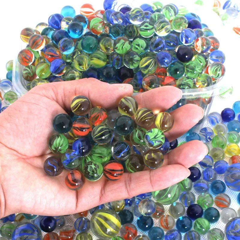 50Pcs 14mm Colorful Glass Marb - Fish Aquarium Home review and price