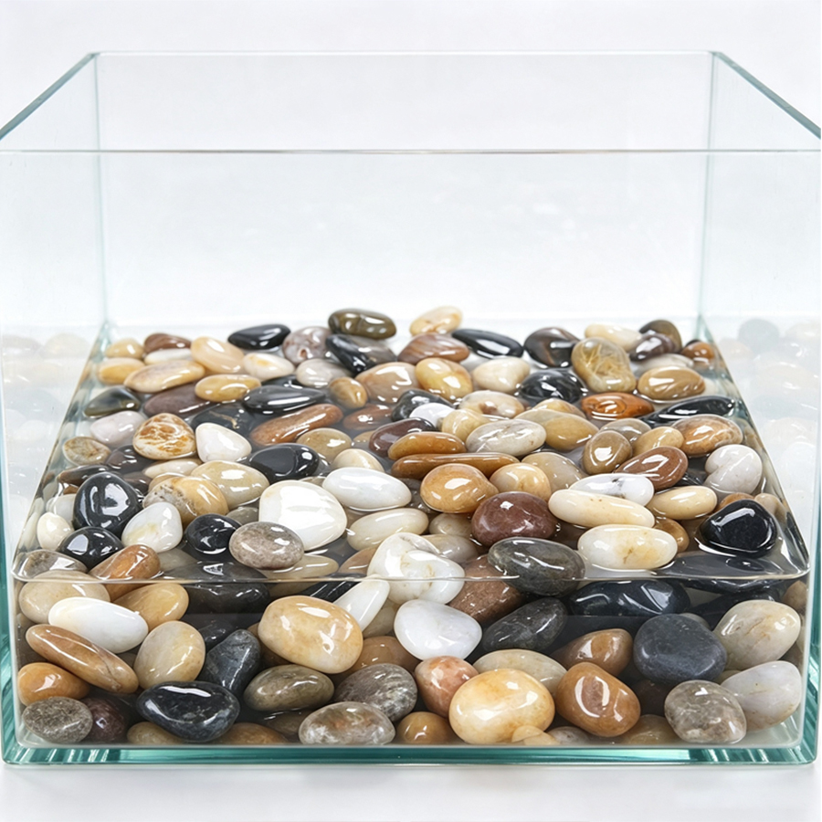 300-700g Smooth River Pebbles, - Aquarium Plants review and price