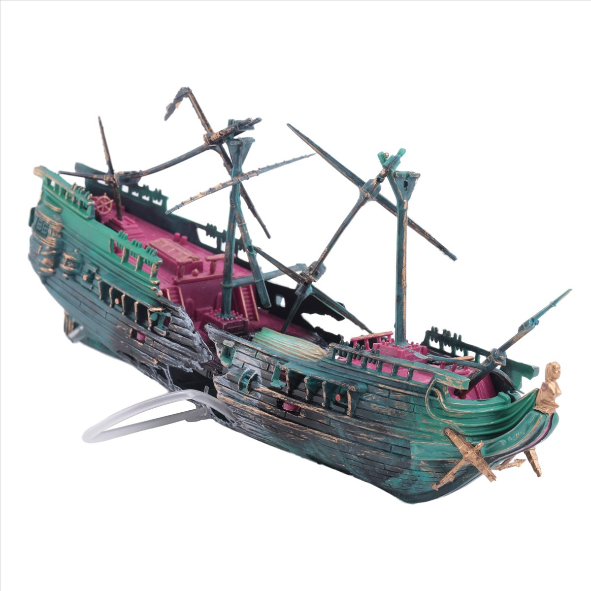 【ABFS】Large Aquarium Shipwreck - Aquarium Decor review and price