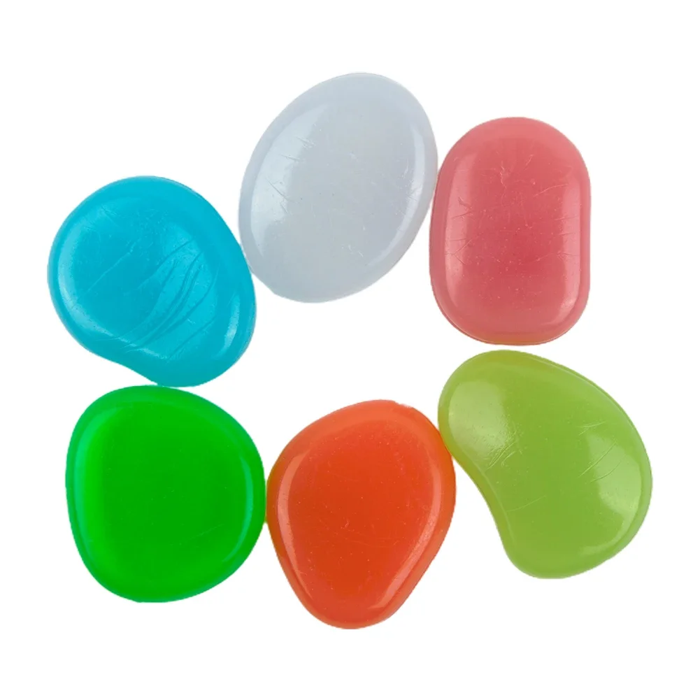 50PCS/Set Glow In The Dark Peb - Fish Aquarium Home review and price