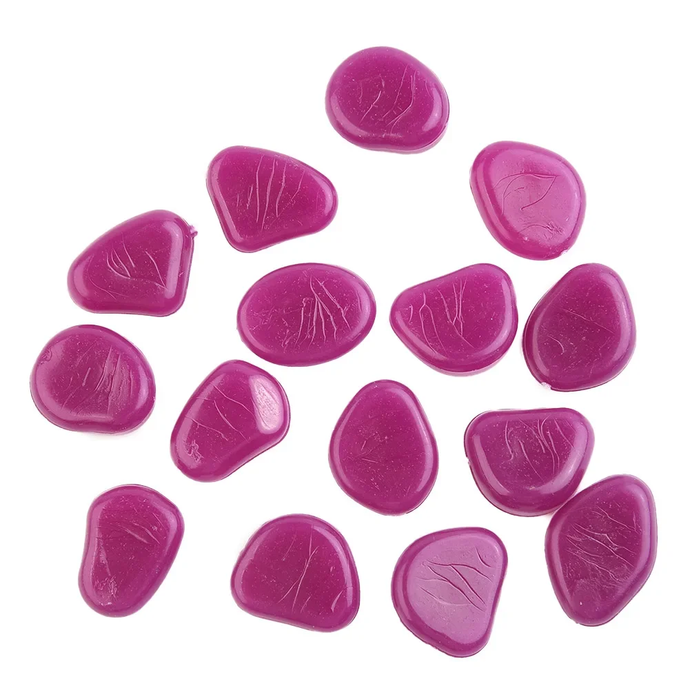 50PCS/Set Glow In The Dark Peb - Fish Aquarium Home review and price