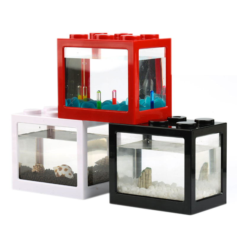 7 Color Mini Aquarium Betta Fi - Betta Fish Tank review and price