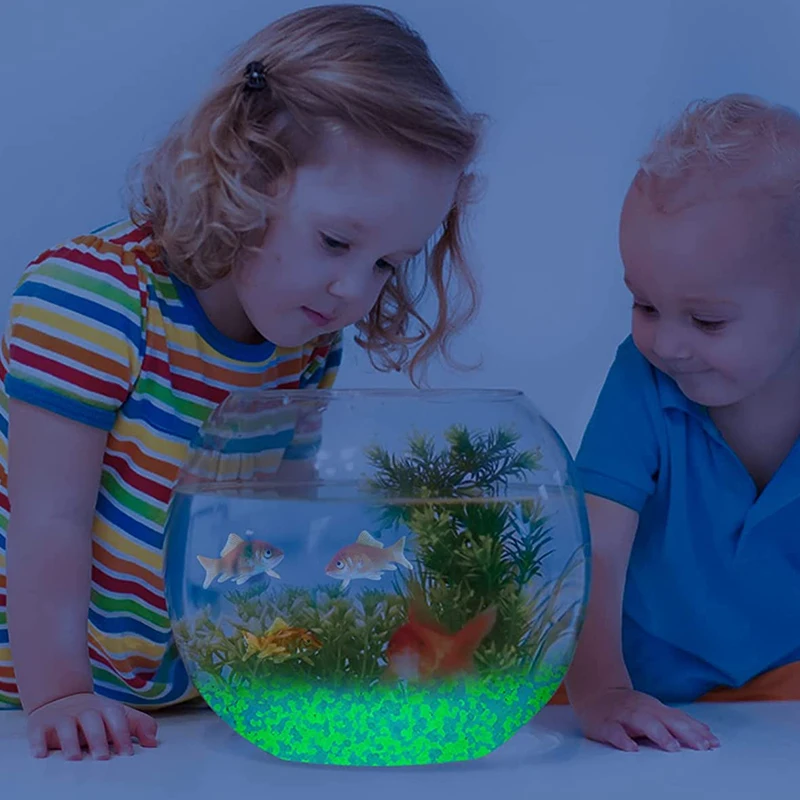 1000pcs 3-5mm Luminous Sand Gl - Fish Aquarium Home review and price
