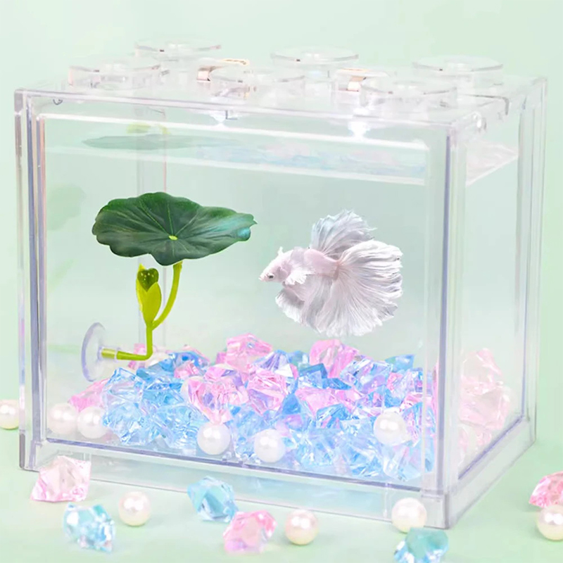 (Ce14)1/5PC Green Leaf Hammock - Betta Fish Tank review and price