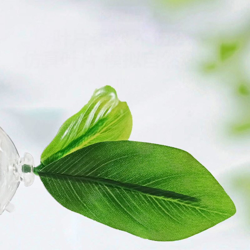 (Ce14)1/5PC Green Leaf Hammock - Betta Fish Tank review and price