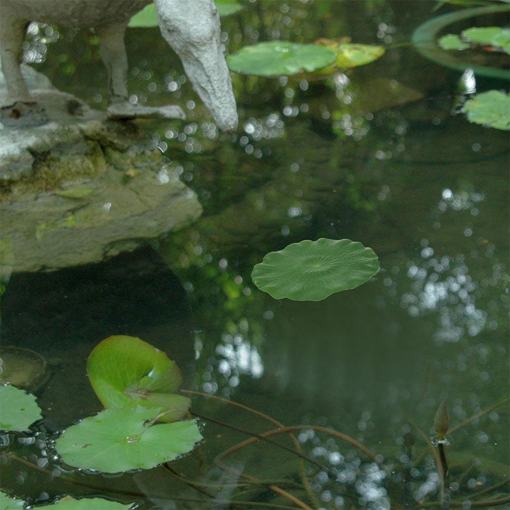 Artificial Lily Pads 15Pcs Rea - Aquarium Decor review and price