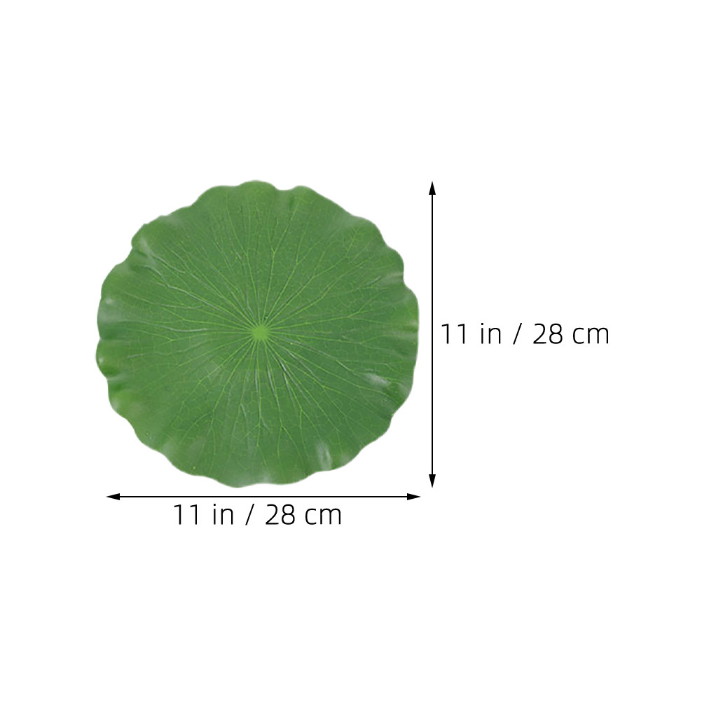 Artificial Lily Pads 15Pcs Rea - Aquarium Decor review and price