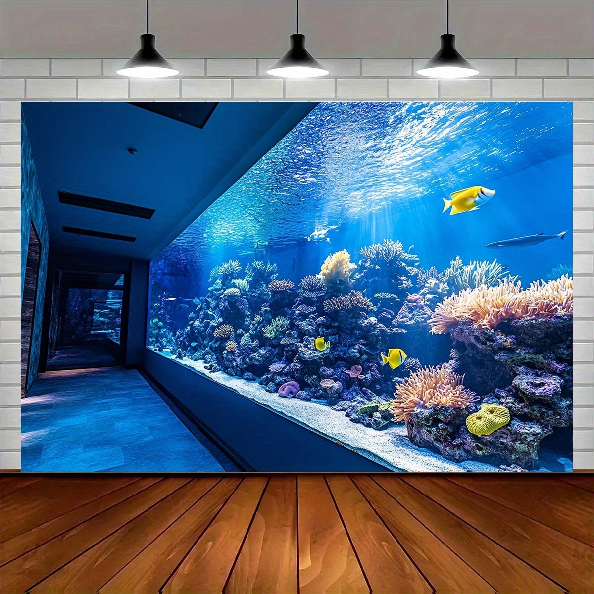 Vibrant Underwater Aquarium Ta - Fish Aquarium Home review and price