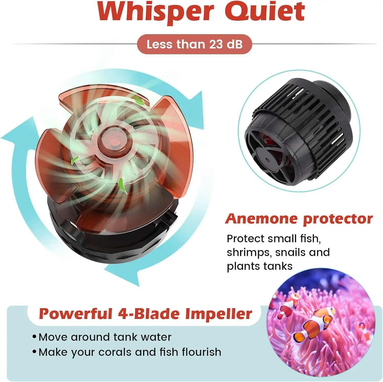 Adjustable Flow Aquarium Wave  - Aquarium Pump review and price