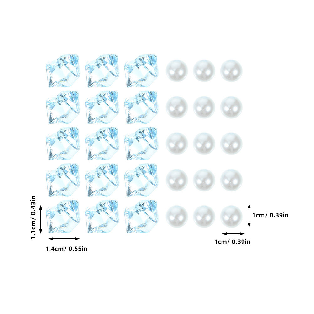 1Set Blue Crushed Plastic Bead - Aquarium Decor review and price