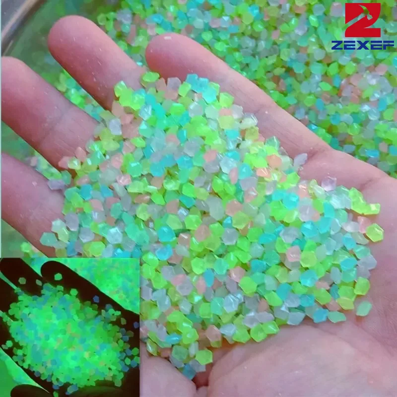 1000pcs 3-5mm Luminous Sand Gl - Fish Aquarium Home review and price
