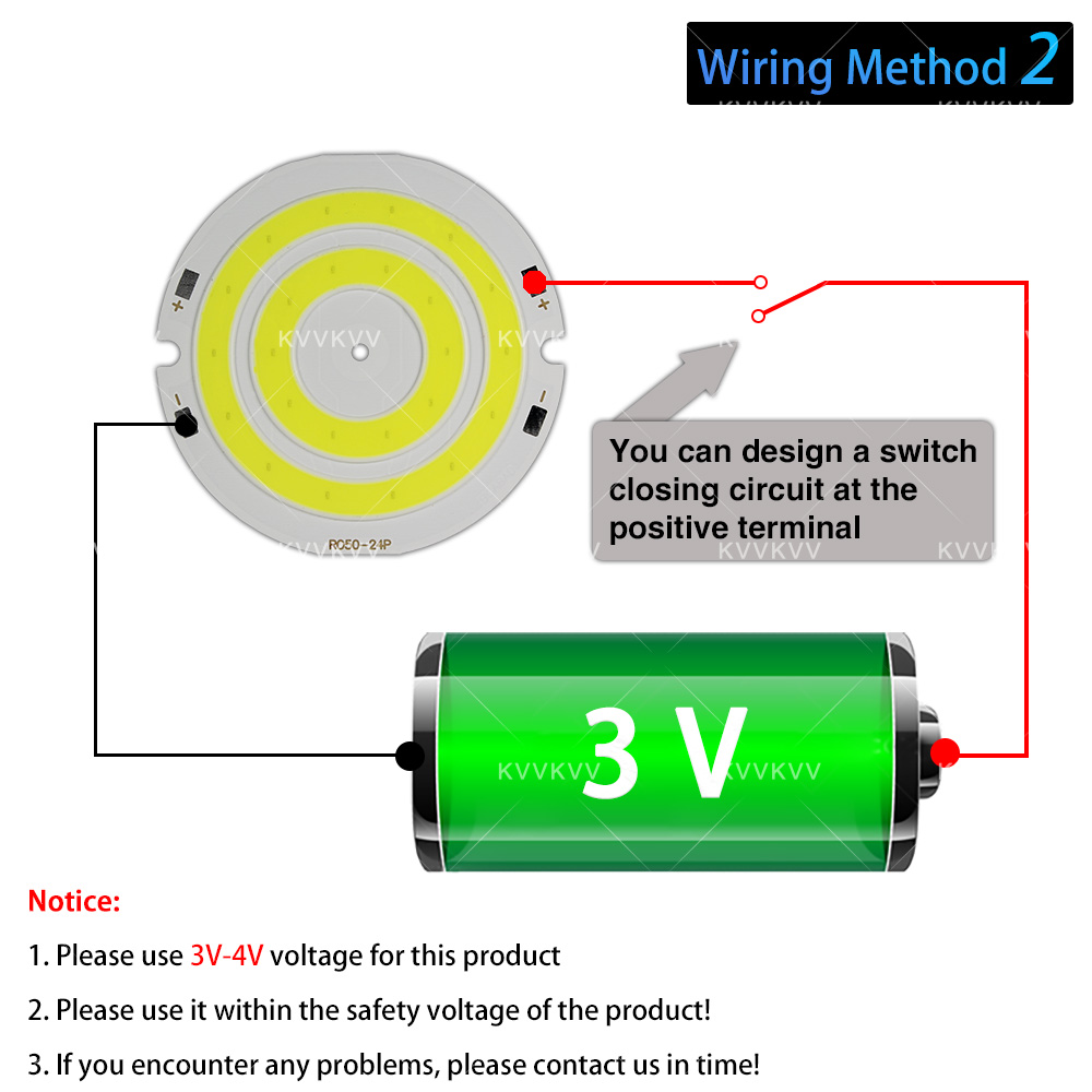3V 4V Round COB LED Lamp Parts - Aquarium Light review and price