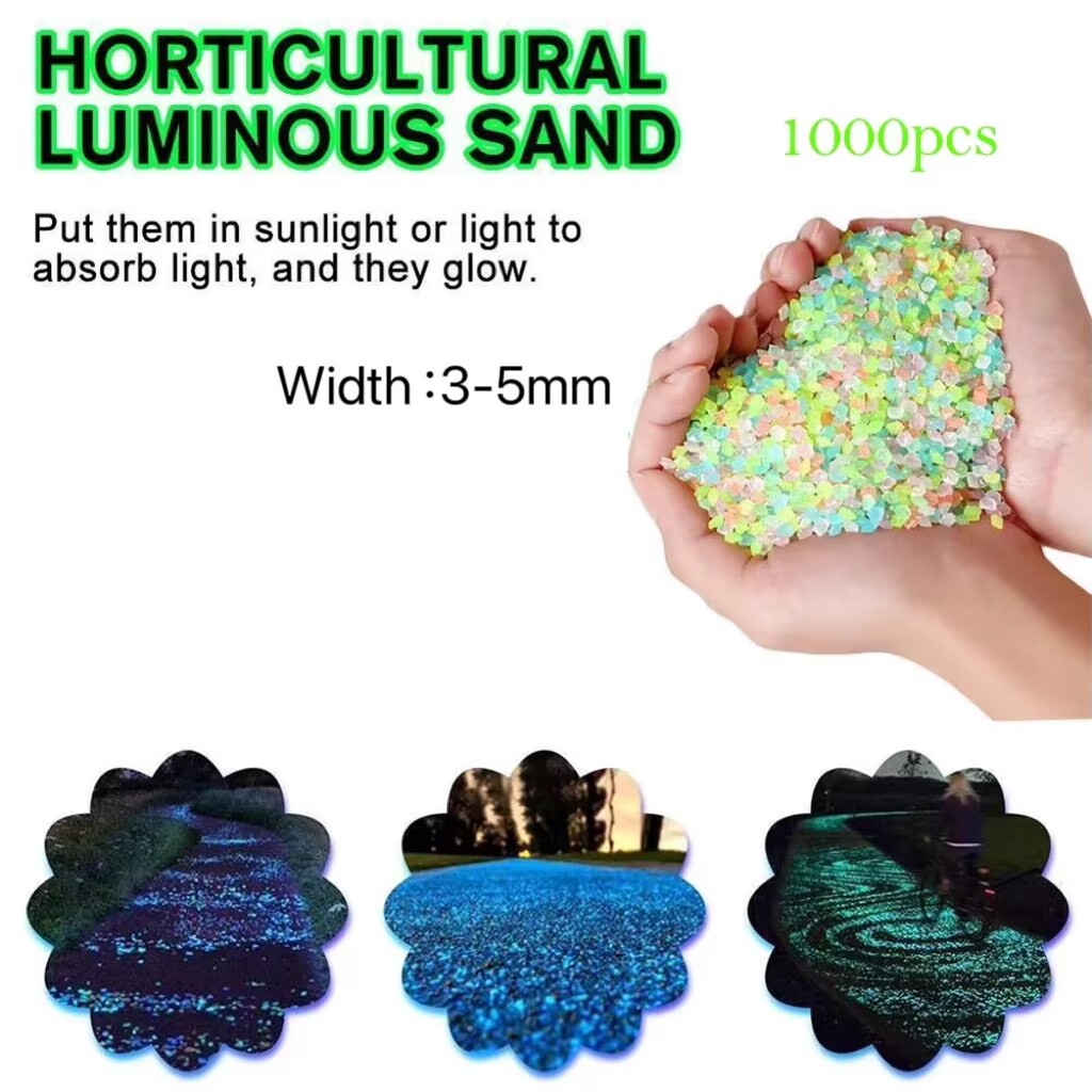 2000Pcs 3-5mm Luminous Sand Gl - Fish Aquarium Home review and price