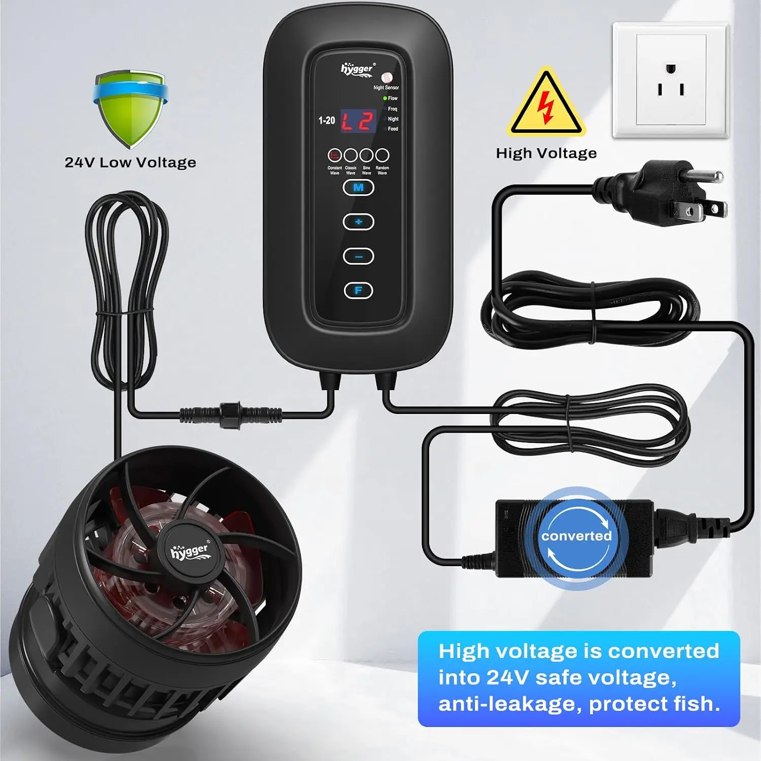 DC Powerful Wave Maker For Aqu - Aquarium Pump review and price