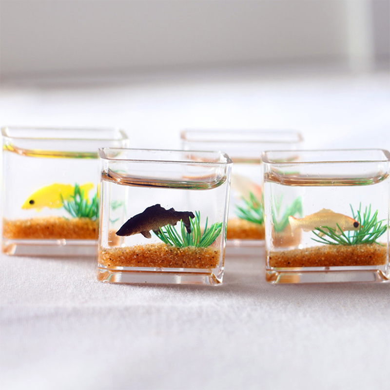 Home Ornament Doll House Decor - Fish Aquarium Home review and price