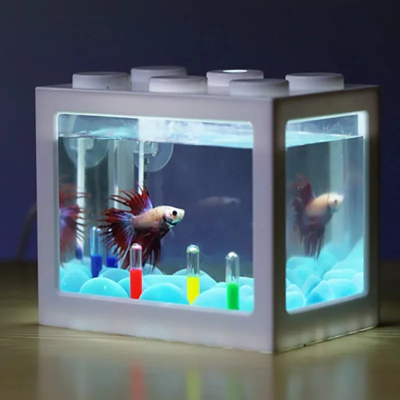 1L USB LED Desktop Mini Aquari - Betta Fish Tank review and price