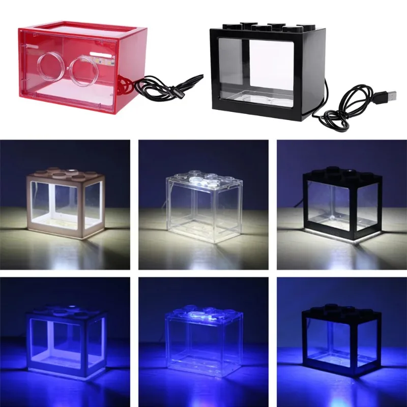 1L USB LED Desktop Mini Aquari - Betta Fish Tank review and price