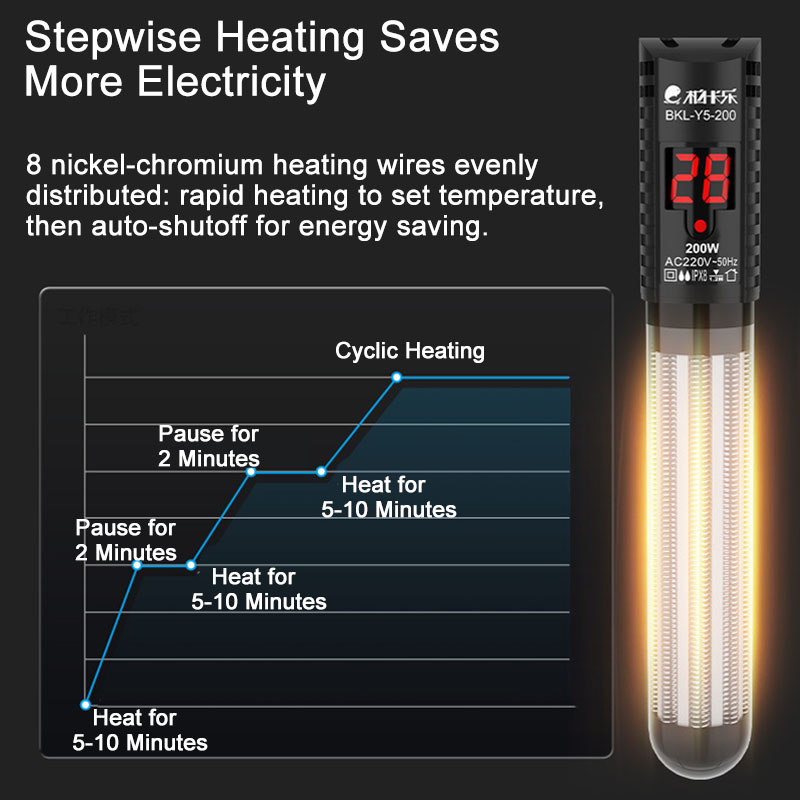 Aquarium Heater Fish Tank LCD  - Fish Tank Heater review and price